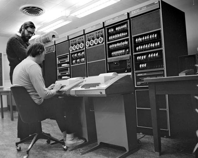 T&R working on PDP-11